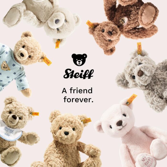 Steiff Kuscheltier Ollie Eule, Süßes Stofftier, Jungen, Mädchen & Babys ab 0 Monaten, Friends, Plüschtier, Beige – Bild 4